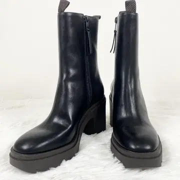 ZARA 자라 트랙 밑창 통굽 부츠 36 / 23cm
