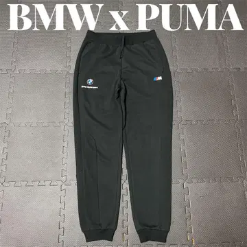 새상품급 BMW x PUMA 콜라보 스웨트 팬츠 조거 팬츠 완판템