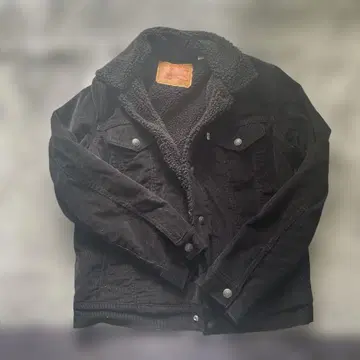 블랙 플리스 라이닝 보아 자켓