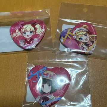 금빛 모자이크 스크래치 캔뱃지