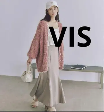 울리쉬 백 레이스업 머메이드 스커트 S 시착만 한 상품 VIS 비스