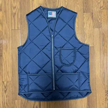 스냅 퀼트 베스트 MADE IN USA