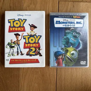 토이 스토리 & 토이 스토리 2 DVD 몬스터즈 인스타 세트