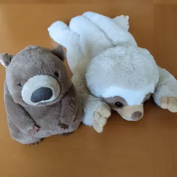 블루블루에 원뱃 나무늘보 펜 케이스