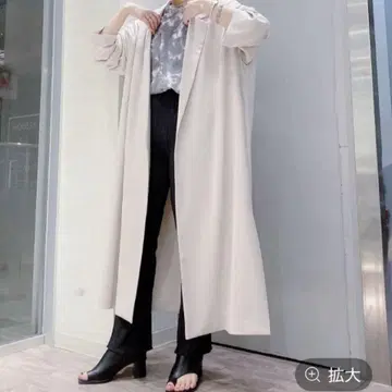 지나시스 롱 테일러 코트