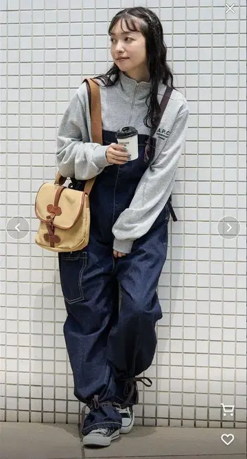 SOMETHING x FREAK'SSTORE 빈티지 유로 오버롤