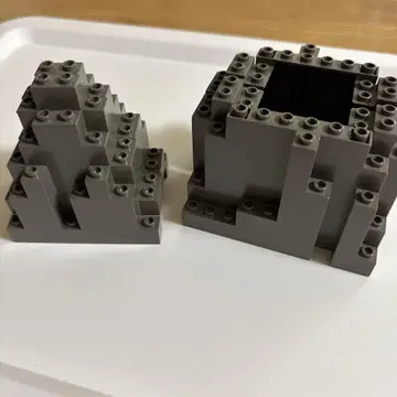 레트로 LEGO 바위 부품