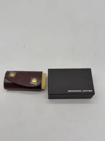 MATSUSAKA LEATHER 브라운 키케이스