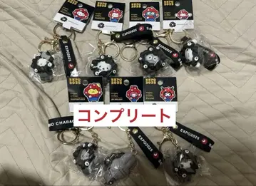 만박 한정판 산리오 블랙 미야쿠미야쿠  키링 컴프