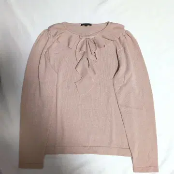 새상품급 TO BE CHIC 투 비 시크 울 스웨터 40 프릴