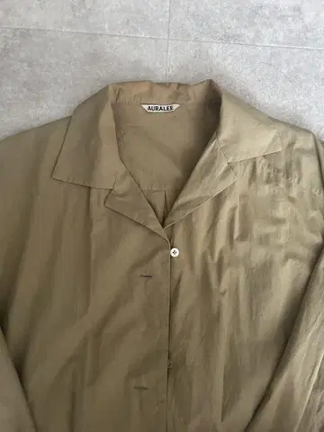 AURALEE 오라리 트렌치코트