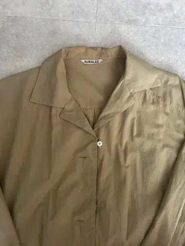 AURALEE 오라리 트렌치코트