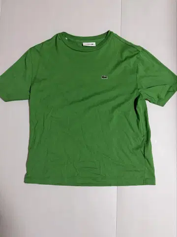 Lacoste 그린 컬러 반팔 T셔츠