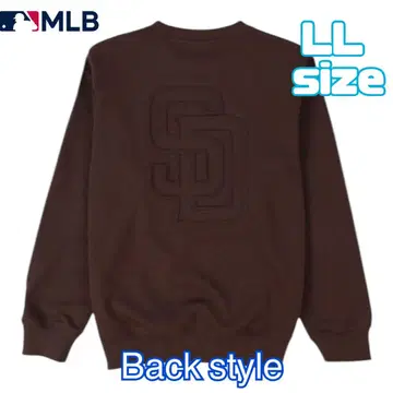 새상품 MLB 파드레스 트레이닝복 LL XL SD 로고 엠보싱 가공