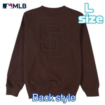 새상품 MLB 파드레스 트레이닝복 L SD 로고 엠보싱 가공