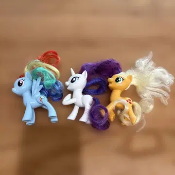 마이 리틀 포니 피규어 3체 세트