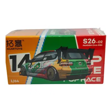 팝 레이스 S26-02 상자 모서리 찌그러짐 시빅 25 CIVIC EG6