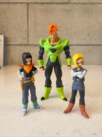 드래곤볼 인조인간 가챠폰 피규어 세트