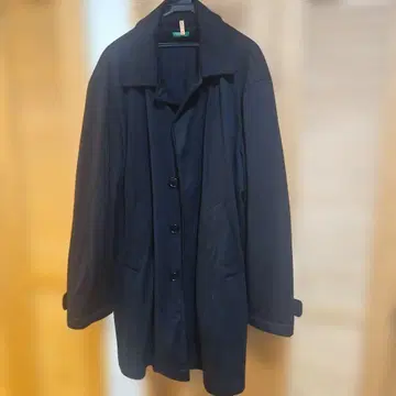 UNITED COLORS OF BENETTON 스텐카라 코트 블랙