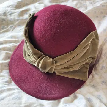 장미색 모자 baraironoboushi 펠트 햇 ca4la