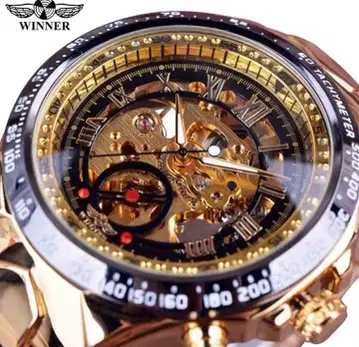 Winner GMT886-1 자동 와인딩 손목시계