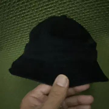 블랙 코듀로이 버킷햇 RUTSUBO 가로 메쉬