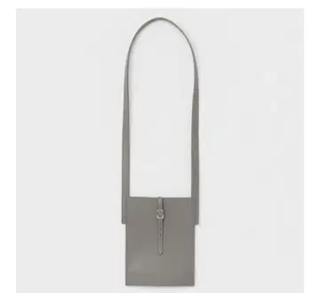 핸더 스킴 숄더백 그레이
