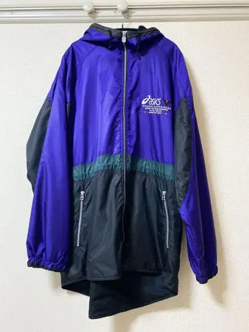 asics 후드 부착 나일론 자켓 XXW709