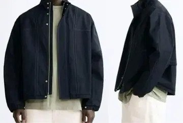 ZARA 대비 탑 스티치 자켓 S