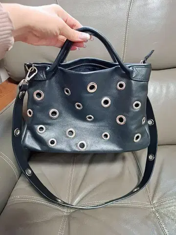 로라 디 마지오 핸드백 천연 가죽