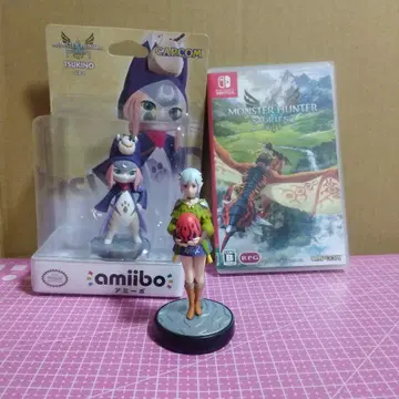 몬스터 헌터 스토리 2 소프트 amiibo 츠키노 에나 합계 3점 세트