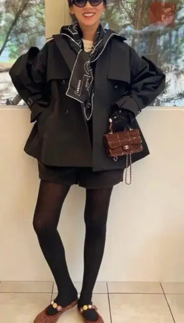 새상품급 인기! rosy monster 트렌치코트 블랙