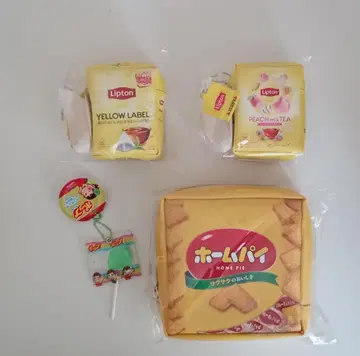 립톤 홈파이 파우치 페코짱 팝캔디 미니어처 키링