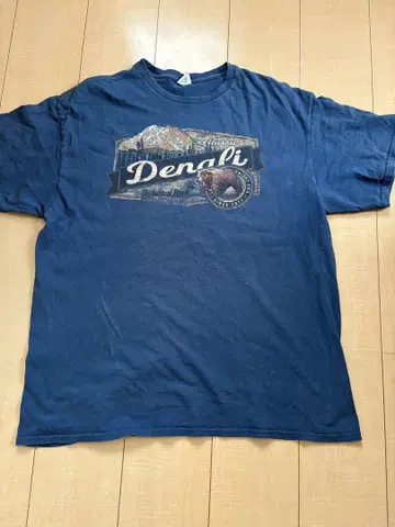 Denali 그래픽 T셔츠 네이비