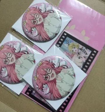 프로세카 하피콜레 모모이 아이리 캔뱃지 3개 세트 티켓 홀더