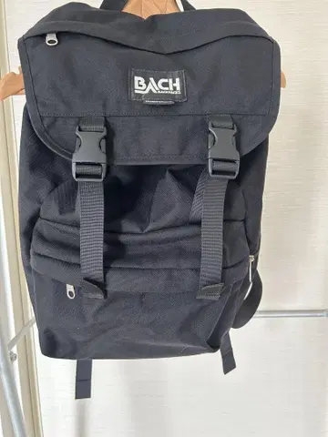 BACH FLINTSTONE 블랙 백팩