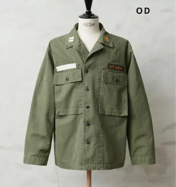 와이퍼 M-43 HBT 컴뱃 자켓 미군 와이퍼 와펜