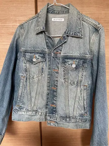 AZUL BY moussy 라이트 블루 데님 자켓