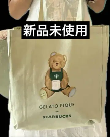 GELATO PIQUE + STARBUCKS 토트백