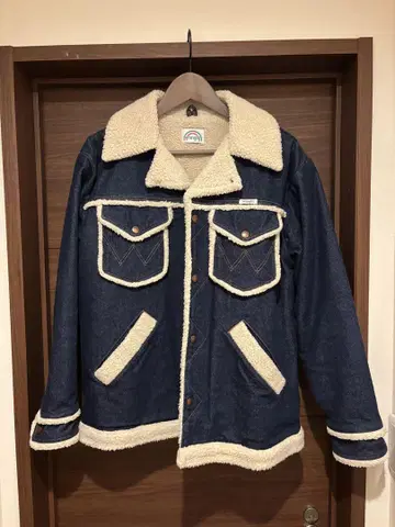 Wrangler 데님 자켓 보아 라이더