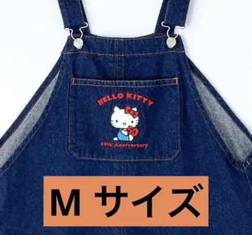 [ HELLO KITTY ] 50주년 기념일 살로펫 오버롤 M