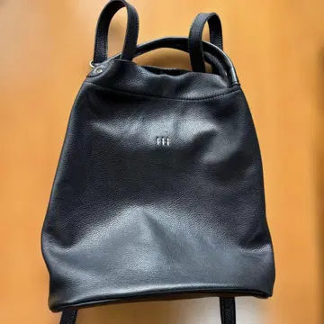 천연 가죽 백팩
