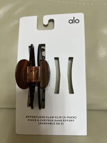alo yoga 헤어 클립