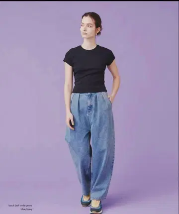 츠지모토 마이님 I'm in 데님 라이트 블루 M