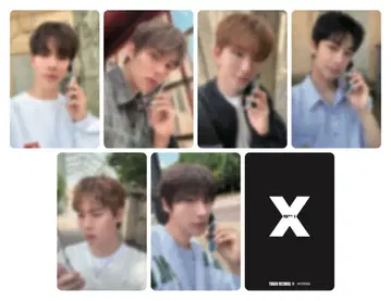 MONSTA X THE X 시부야 타워 레코드 혜택 트레이딩 카드
