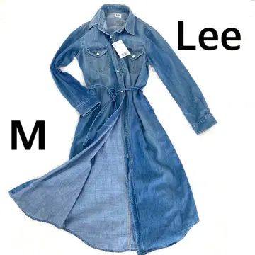 [미사용] 택 포함 데님 맥시 길이 원피스 Lee