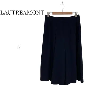새상품급 LAUTREAMONT 로트레아몽 블랙 큐롯 S