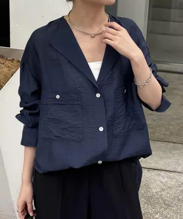 빈티지 라펠 칼라 셔츠 구매 전 댓글 주세요