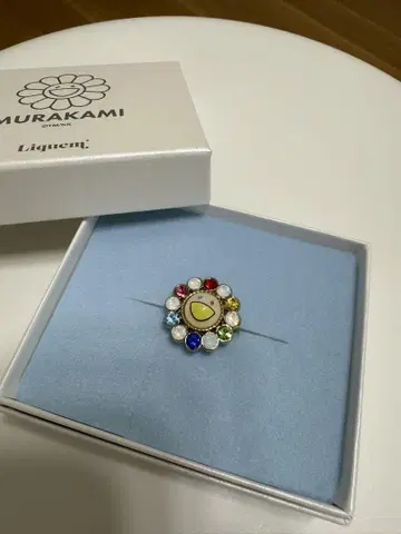 Murakami Liquem 플라워 반지