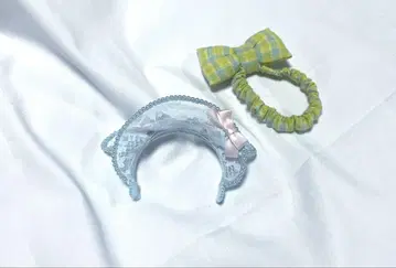 10cm 봉제 인형 옷 머리띠 리본 작가 딜러